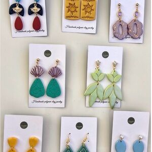 Handmade Clay Earrings